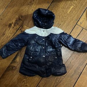 Girl long padded jacket Jacadi size 8